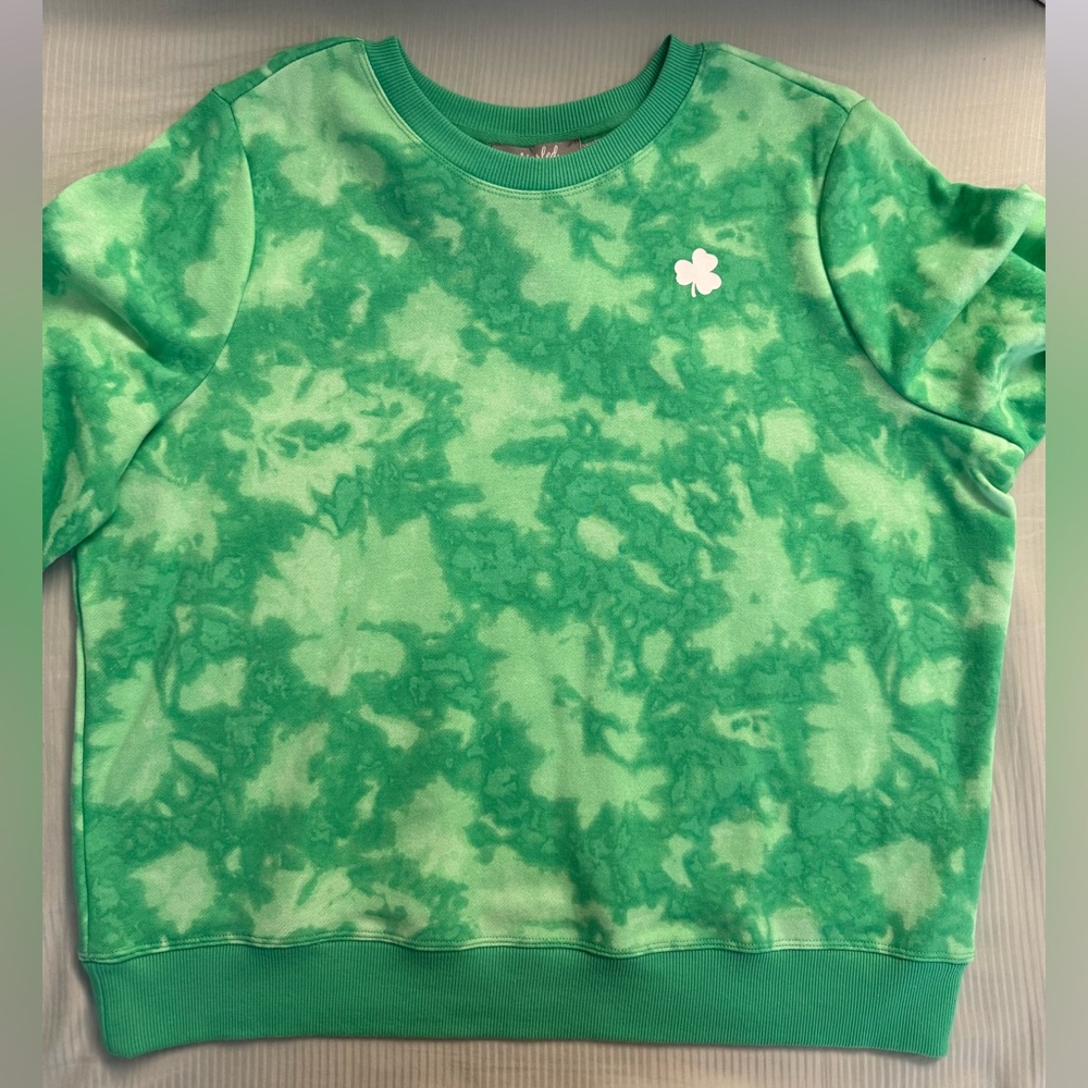 Marled Green Sweater - Picture 6 of 9